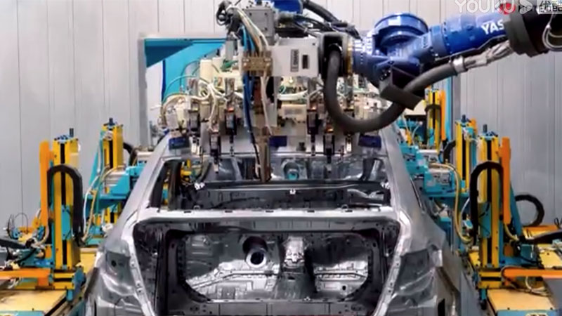 汽車(chē)白車(chē)身激光焊接自動(dòng)化產(chǎn)線