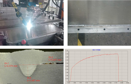 激光填絲熔焊，加速新能源汽車電池托盤制造